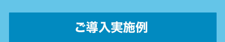 ご導入実施例